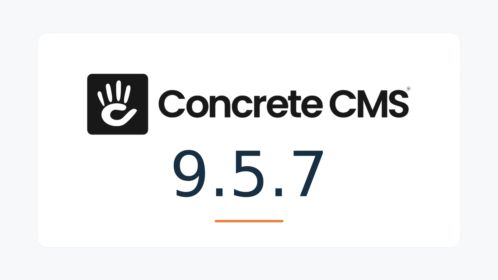 Concrete CMS 9.5.7: maintenance release advisory